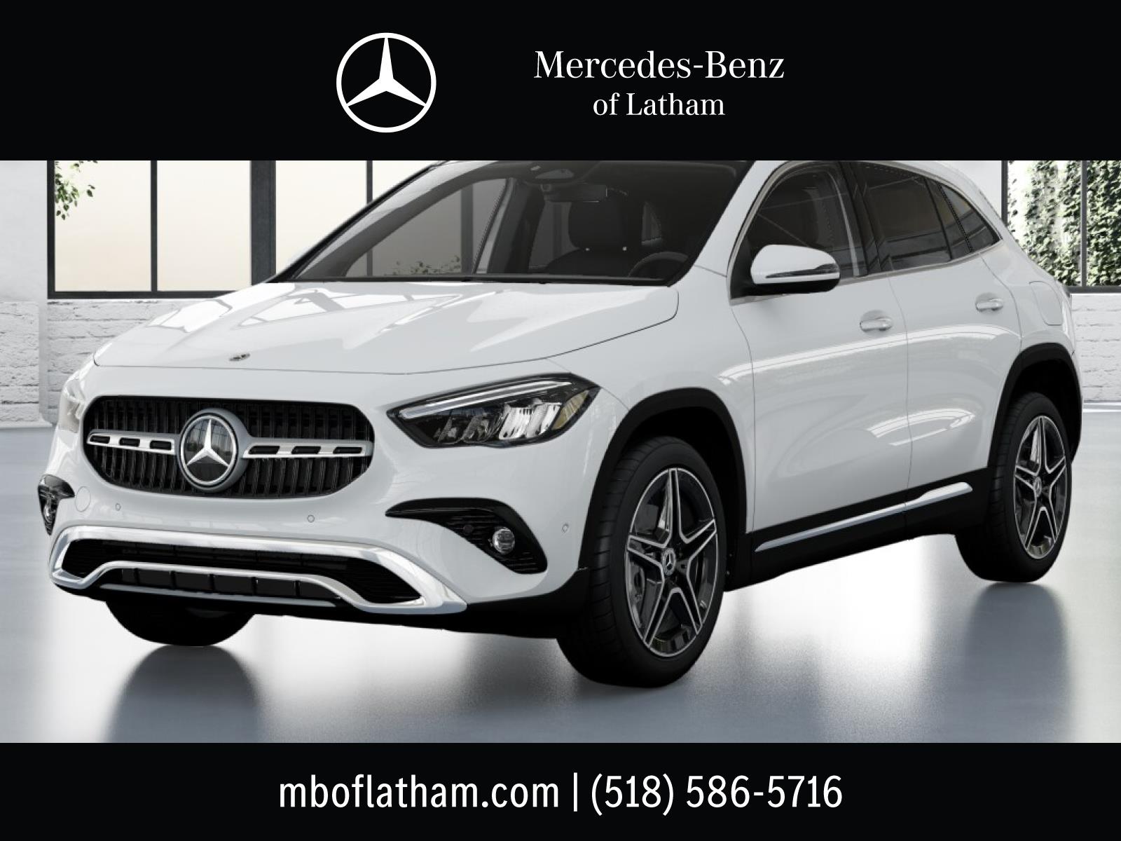Polar White 2026 Mercedes-Benz GLA SUV / Crossover All-Wheel Drive Automatic