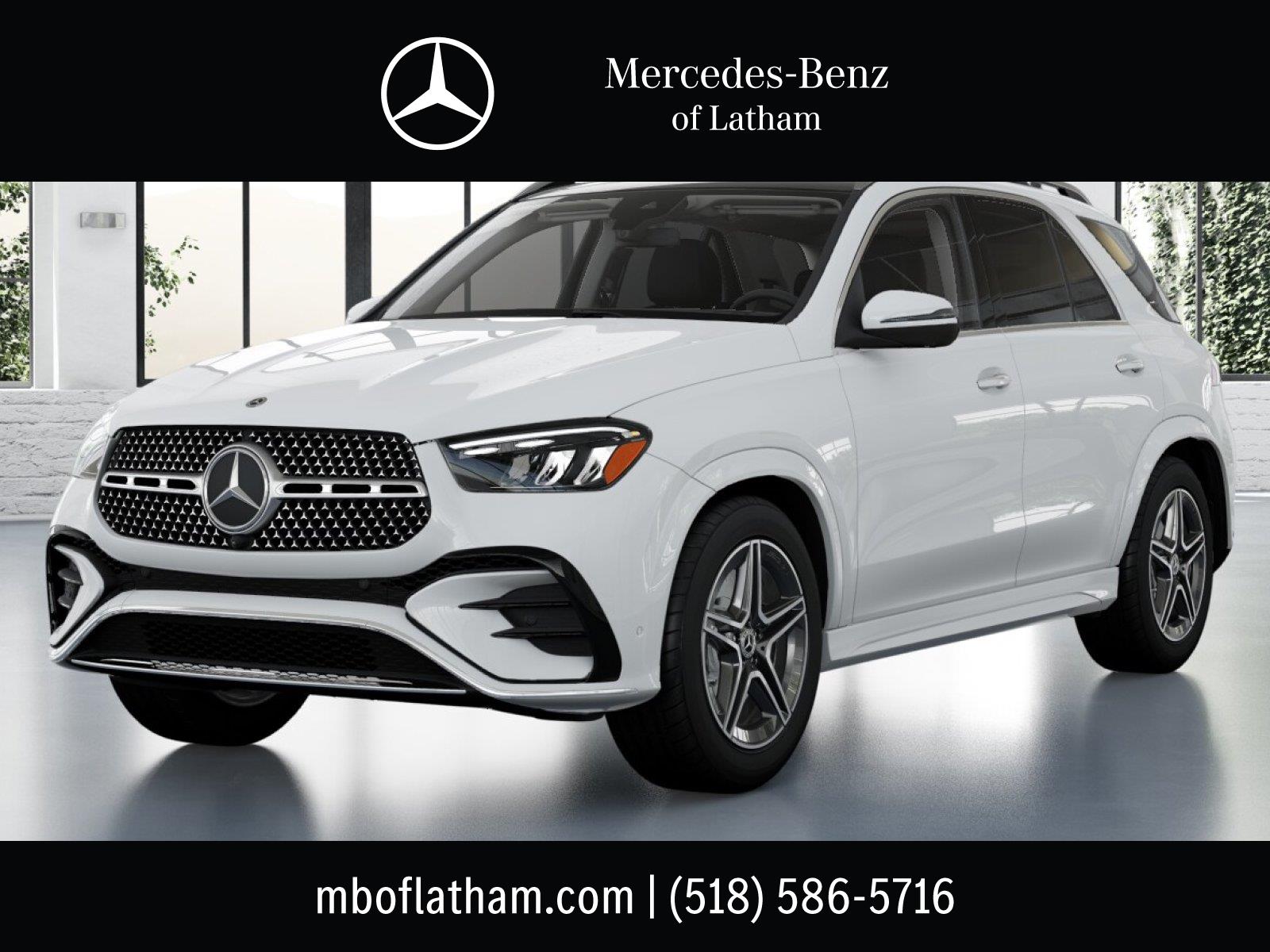 Polar White 2026 Mercedes-Benz GLE SUV / Crossover All-Wheel Drive Automatic