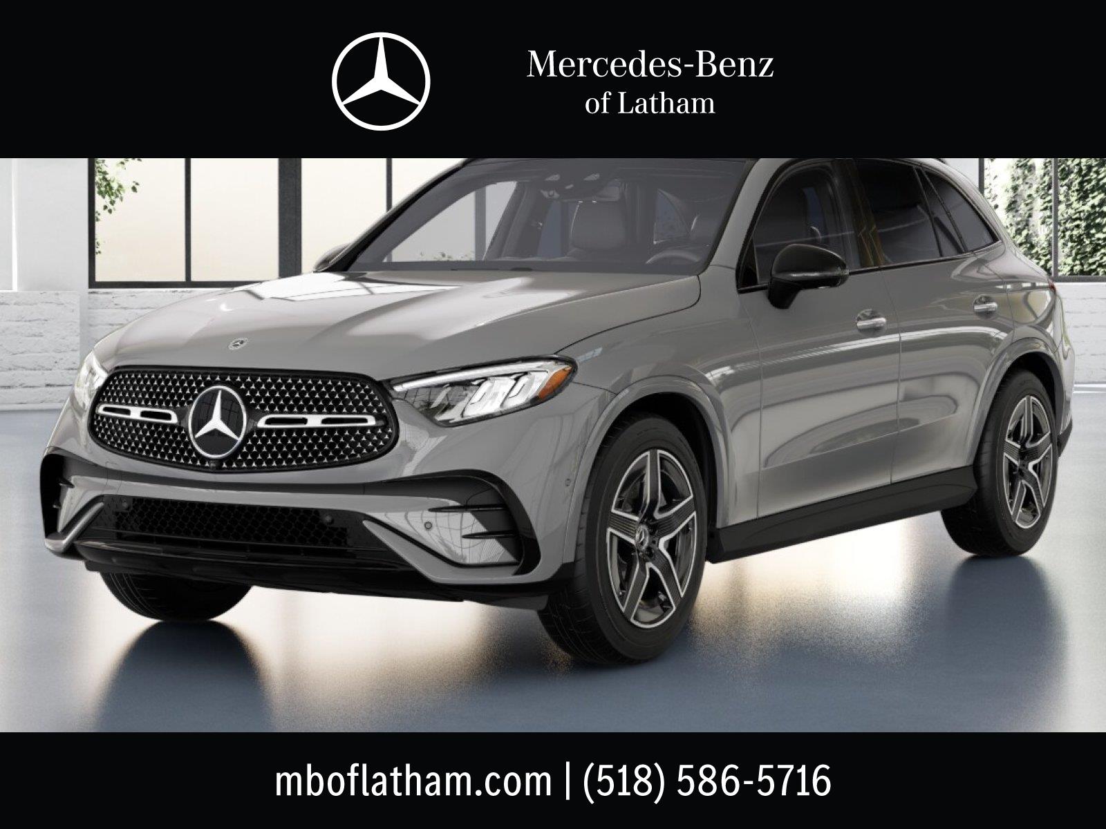Gray (MANUFAKTUR Alpine Grey) 2026 Mercedes-Benz GLC SUV / Crossover All-Wheel Drive Automatic
