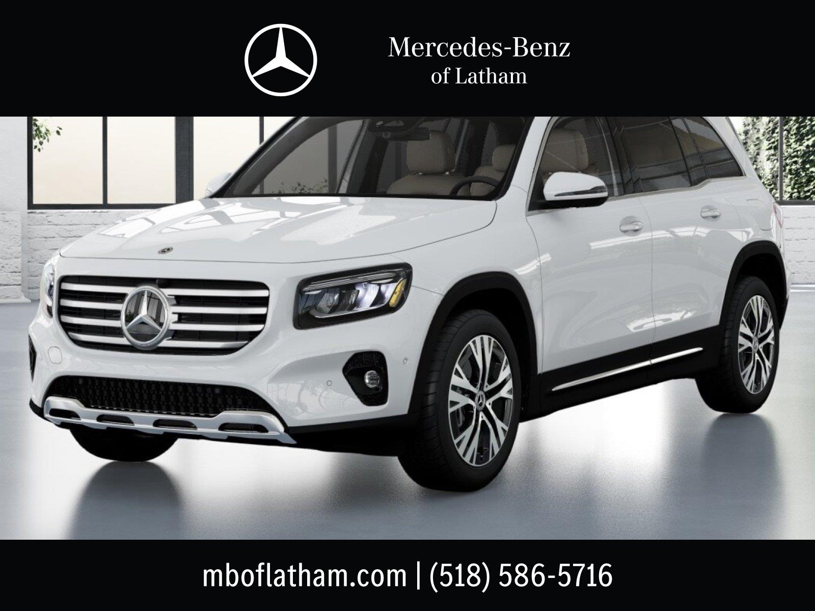 Polar White 2026 Mercedes-Benz GLB SUV / Crossover All-Wheel Drive Automatic