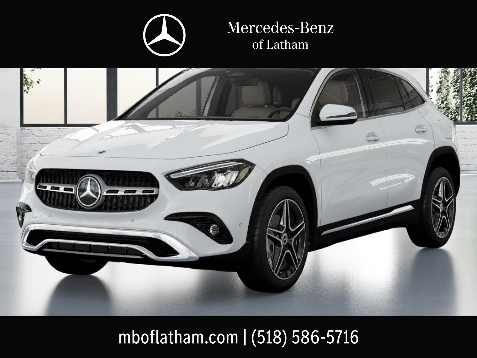 Polar White 2026 Mercedes-Benz GLA SUV / Crossover All-Wheel Drive Automatic