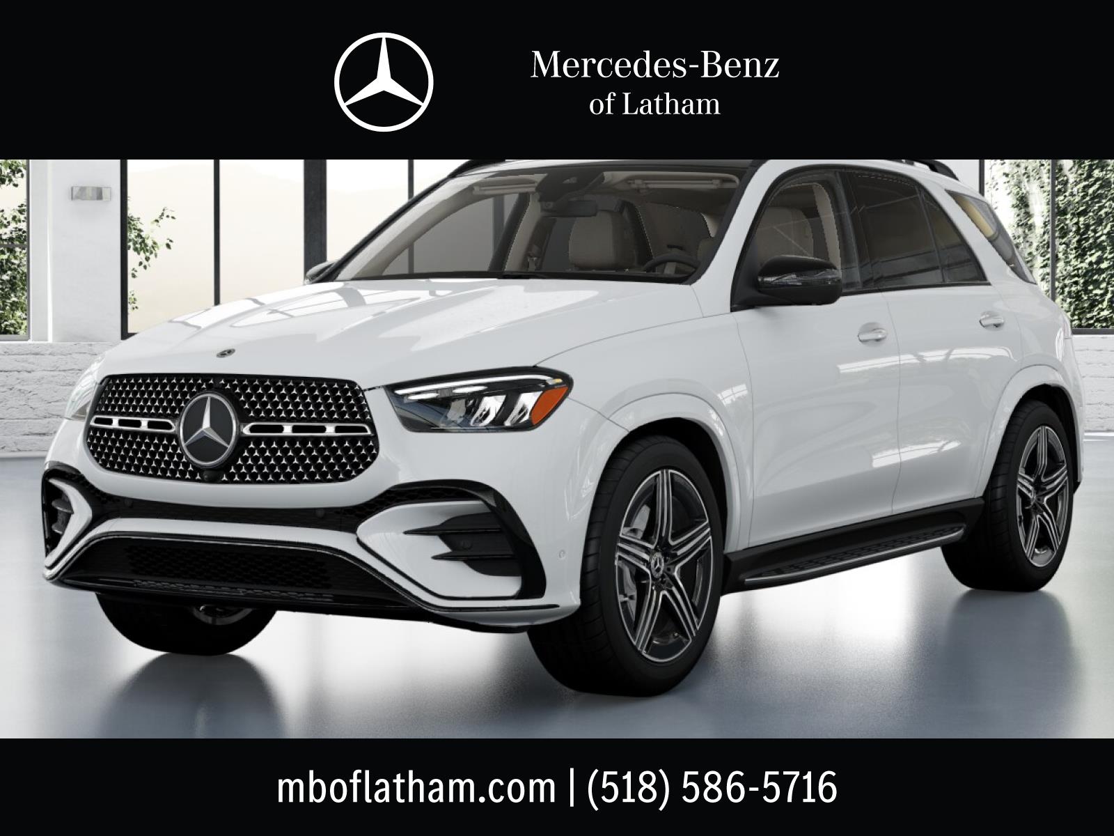 Polar White 2026 Mercedes-Benz GLE SUV / Crossover All-Wheel Drive Automatic