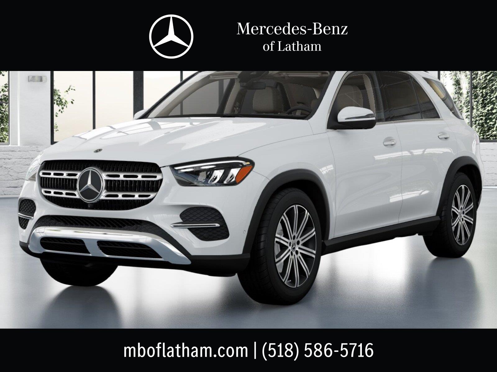 Polar White 2026 Mercedes-Benz GLE SUV / Crossover All-Wheel Drive Automatic