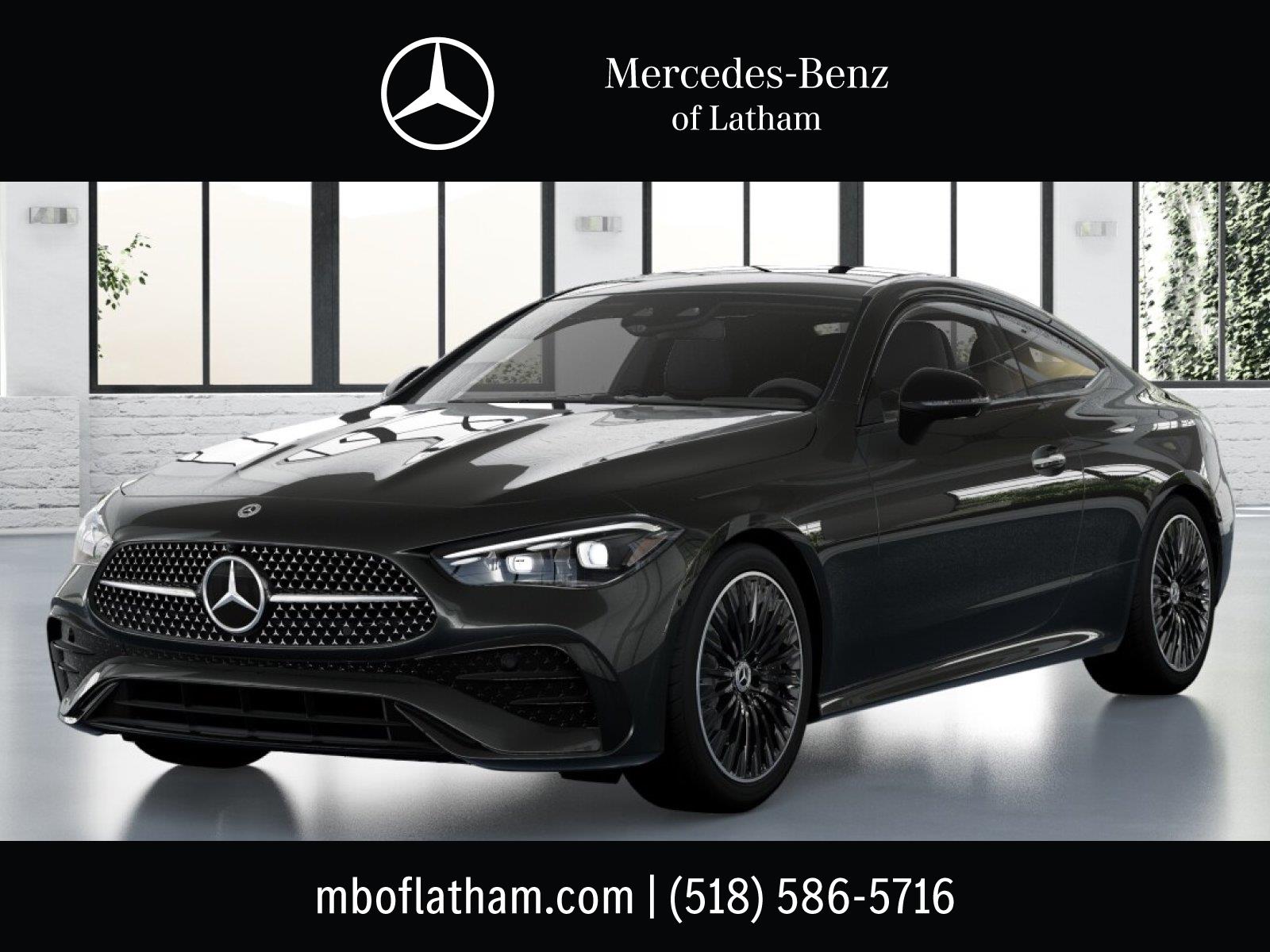 Gray (Graphite Grey Metallic) 2026 Mercedes-Benz CLE Coupe All-Wheel Drive Automatic