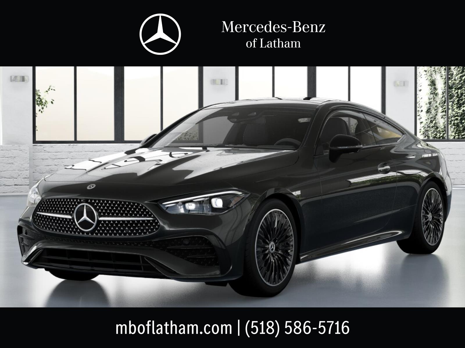 Gray (Graphite Grey Metallic) 2026 Mercedes-Benz CLE Coupe All-Wheel Drive Automatic