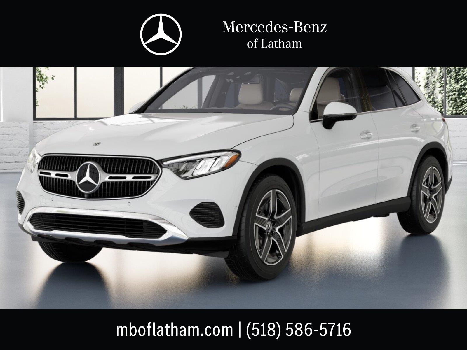 Polar White 2026 Mercedes-Benz GLC SUV / Crossover All-Wheel Drive Automatic