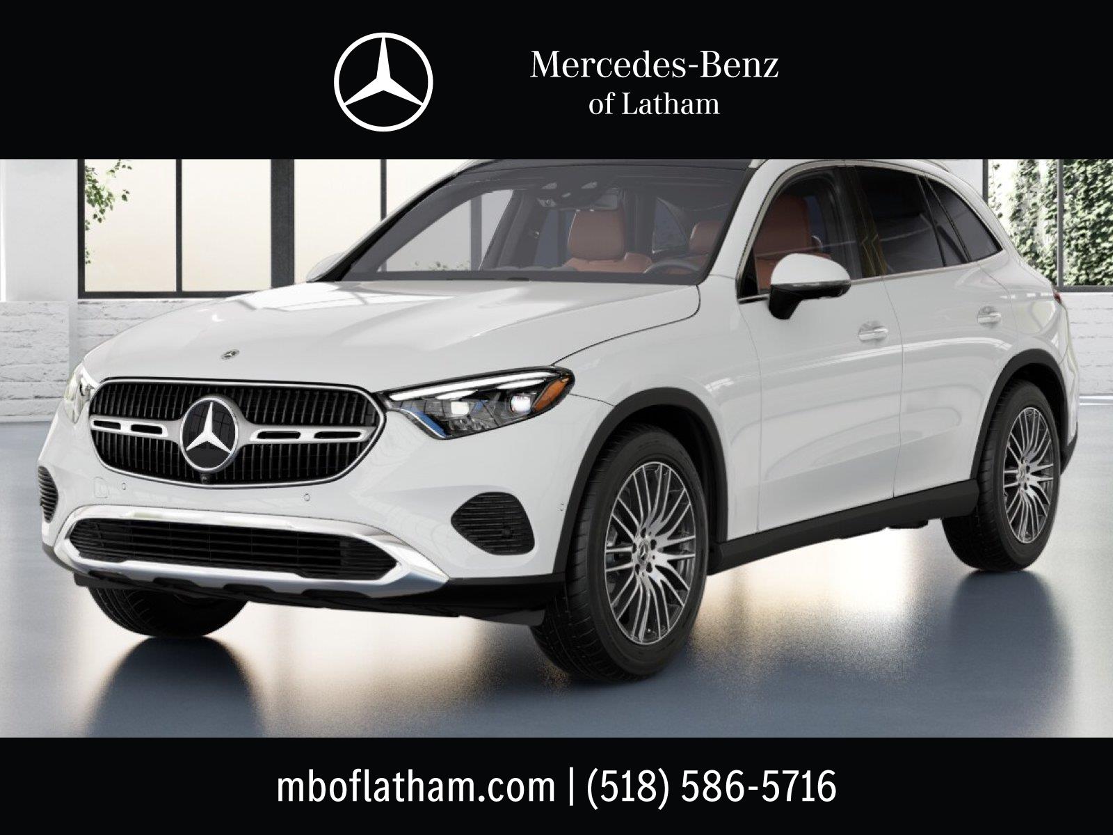 Polar White 2026 Mercedes-Benz GLC SUV / Crossover All-Wheel Drive Automatic
