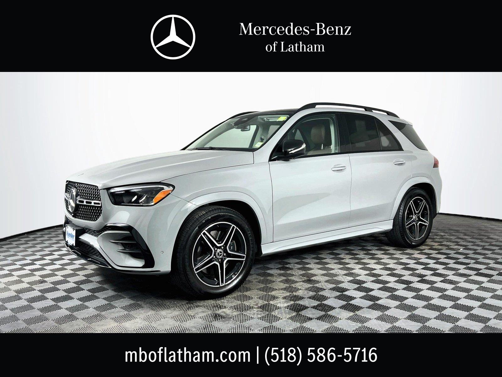 Gray (MANUFAKTUR Alpine Grey) 2024 Mercedes-Benz GLE SUV / Crossover All-Wheel Drive Automatic