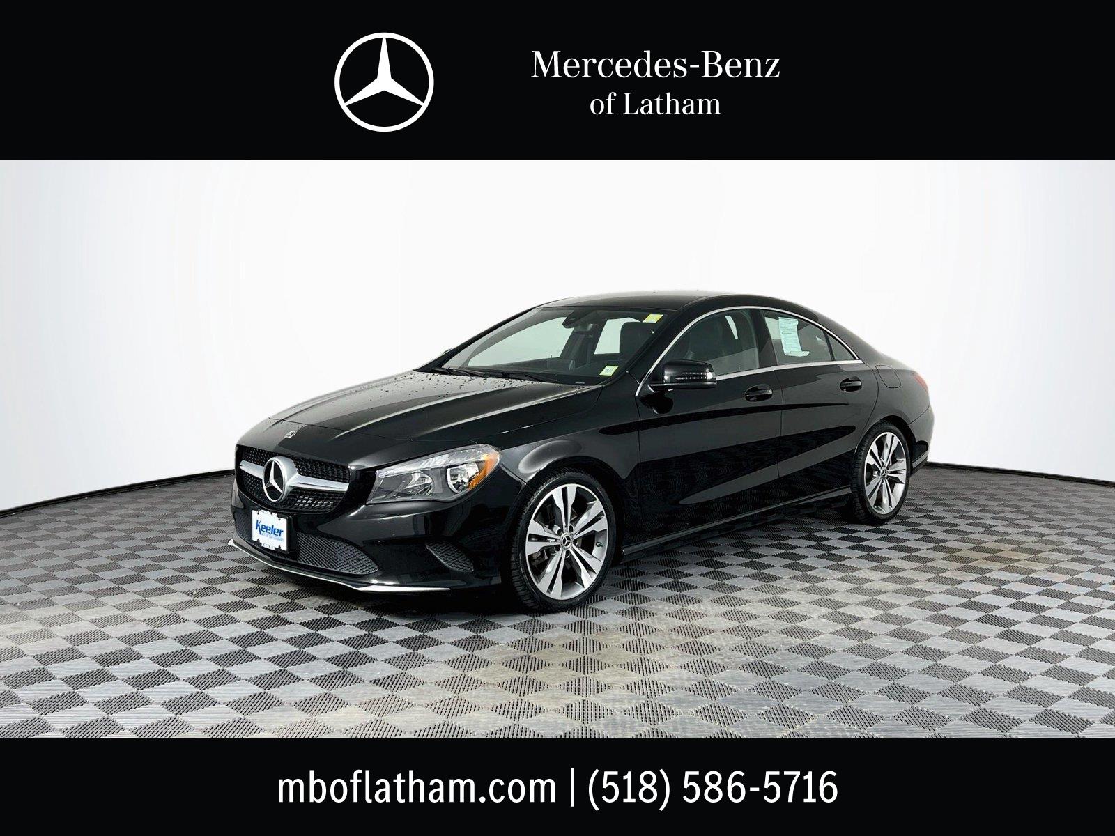 Night Black 2019 Mercedes-Benz CLA Coupe All-Wheel Drive Automatic