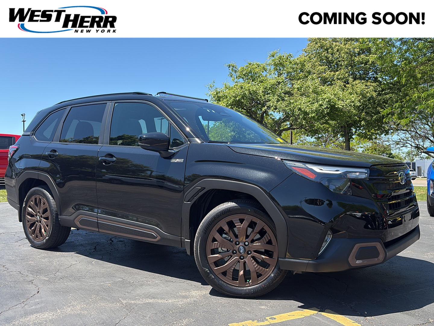 Crystal Black Silica 2025 Subaru Forester Hybrid Sport AWD SUV / Crossover All-Wheel Drive Continuously Variable Transmission
