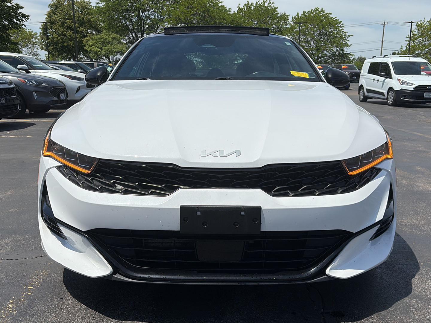 Used 2022 Glacial White Pearl Kia GT-Line image 15