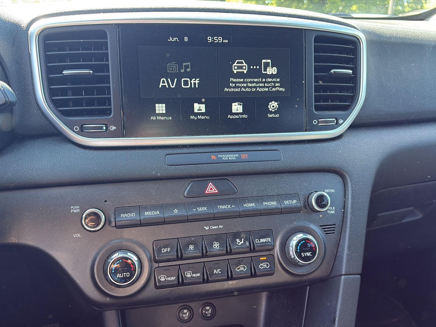 Used 2020 Clear White Kia LX image 7