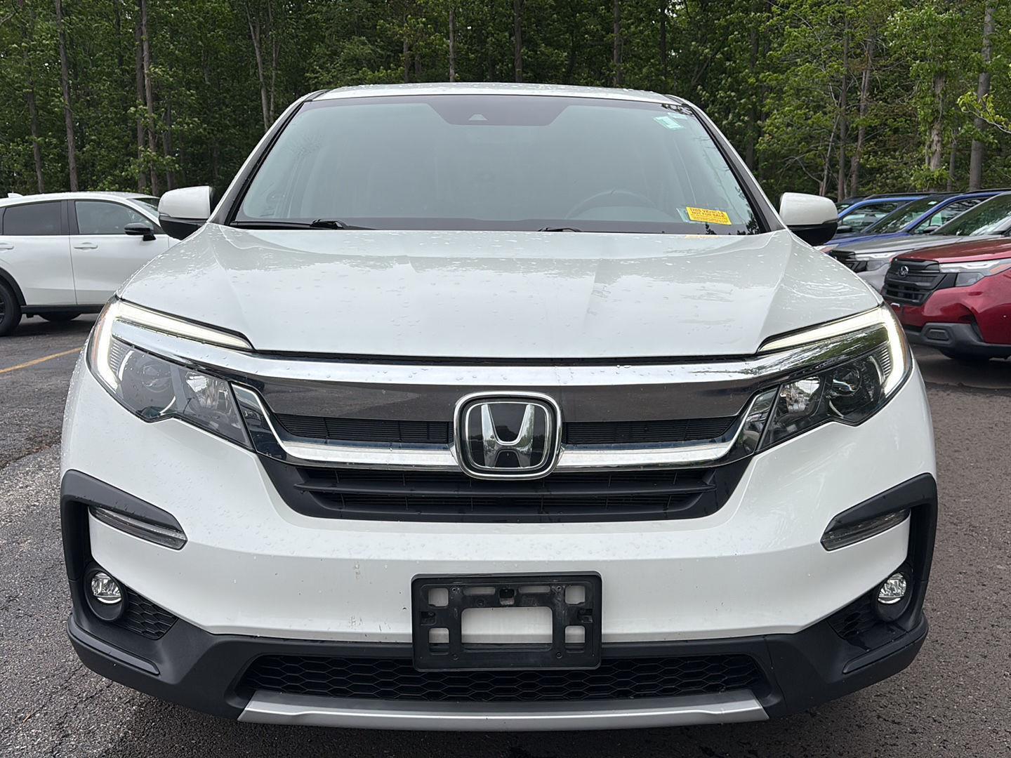 Used 2021 Platinum White Pearl Honda EX-L image 14