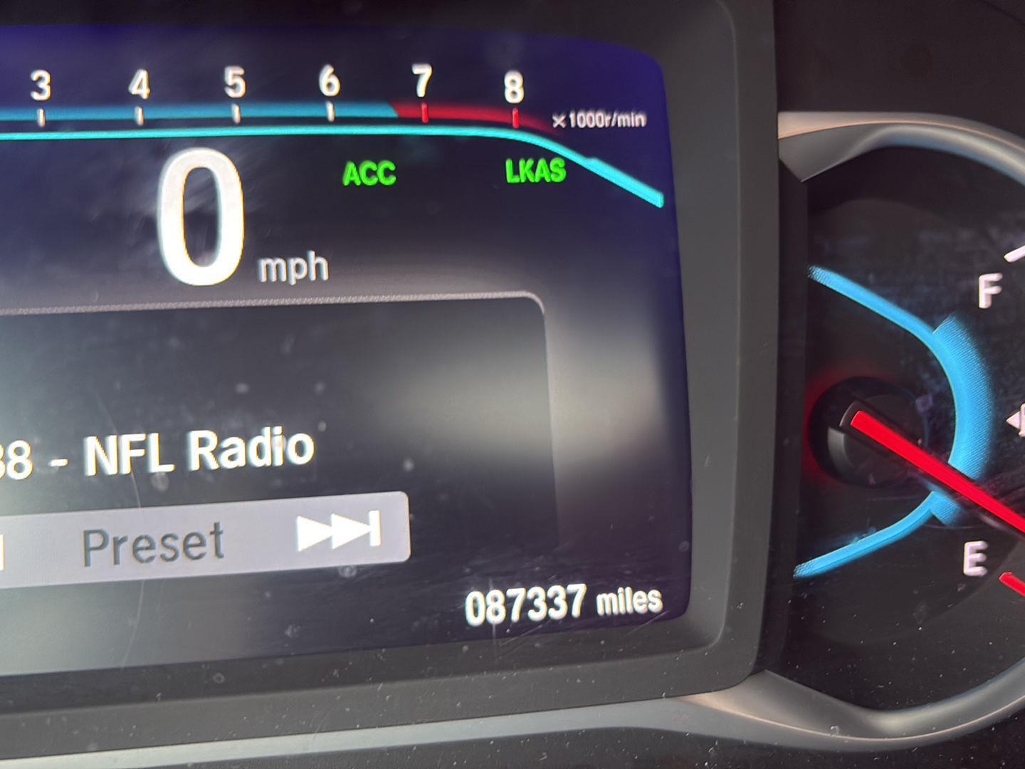 Used 2021 Platinum White Pearl Honda EX-L image 3