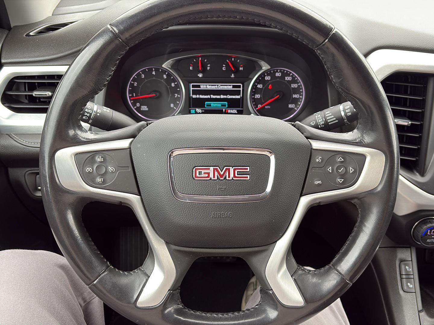 Used 2018 Black Cherry Metallic GMC SLT image 17