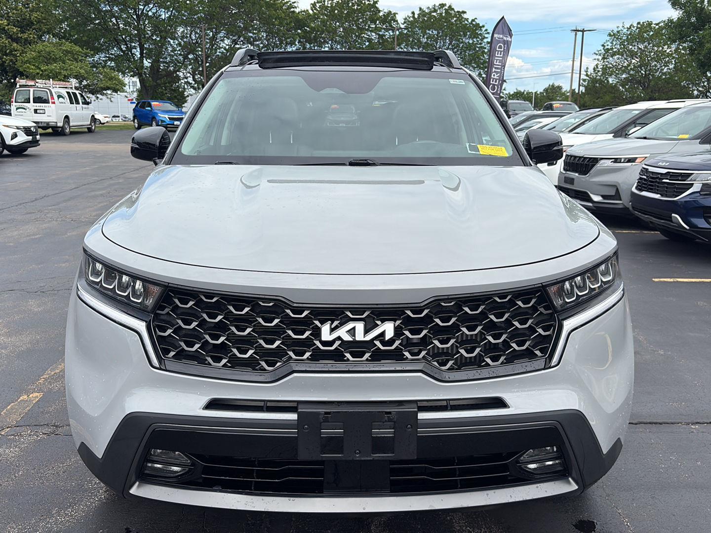 Certified Used 2023 Wolf Gray Kia X-Line EX image 14