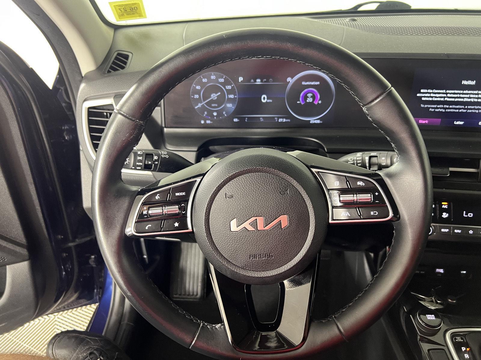 Certified Used 2024 Dark Ocean Blue Kia EX image 25