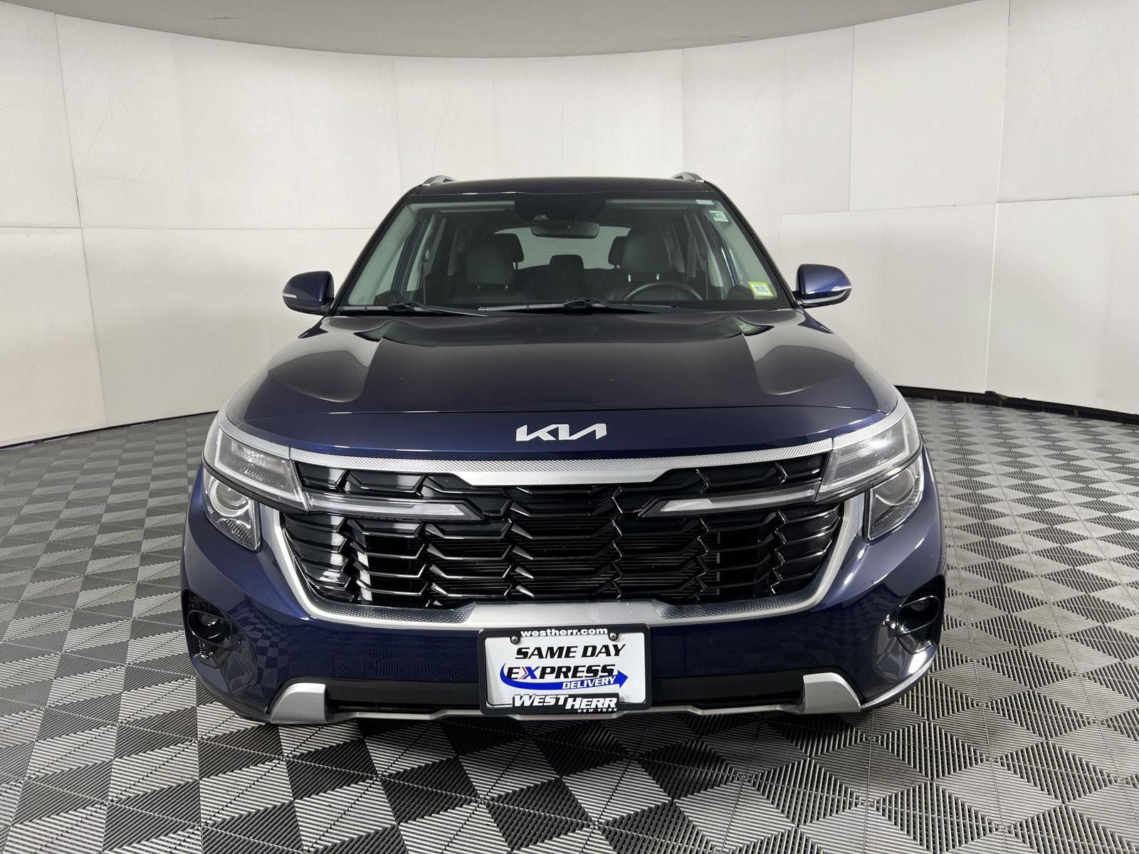 Certified Used 2024 Dark Ocean Blue Kia EX image 18
