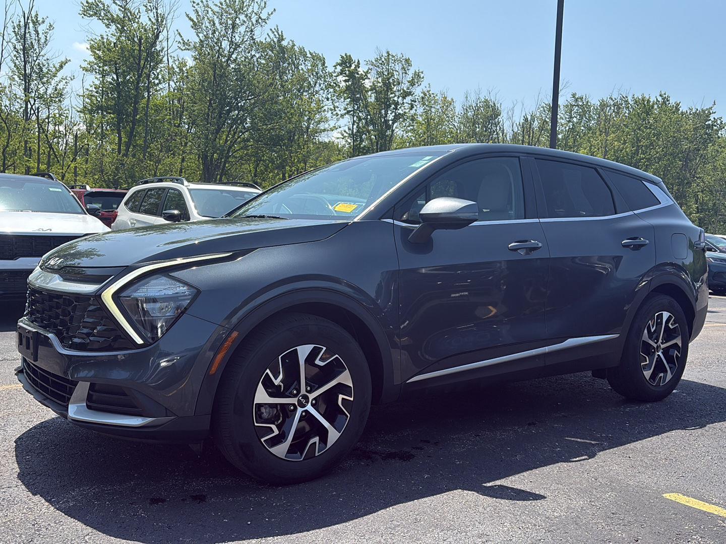 Used 2023 Gravity Gray Kia EX image 13