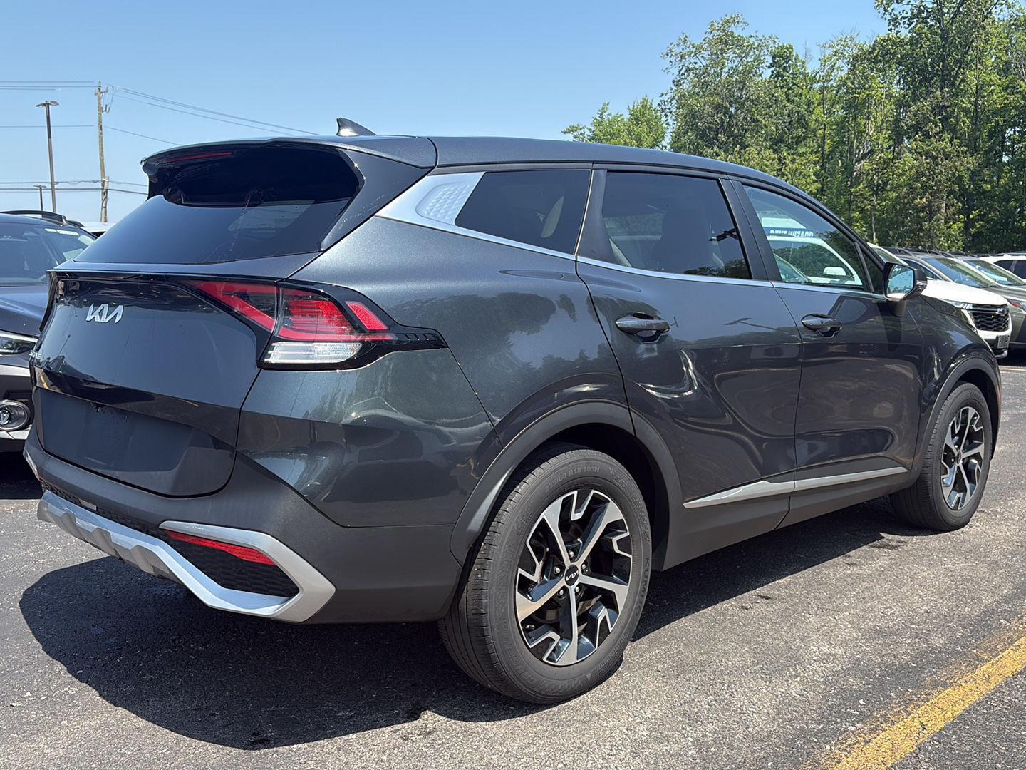 Used 2023 Gravity Gray Kia EX image 14
