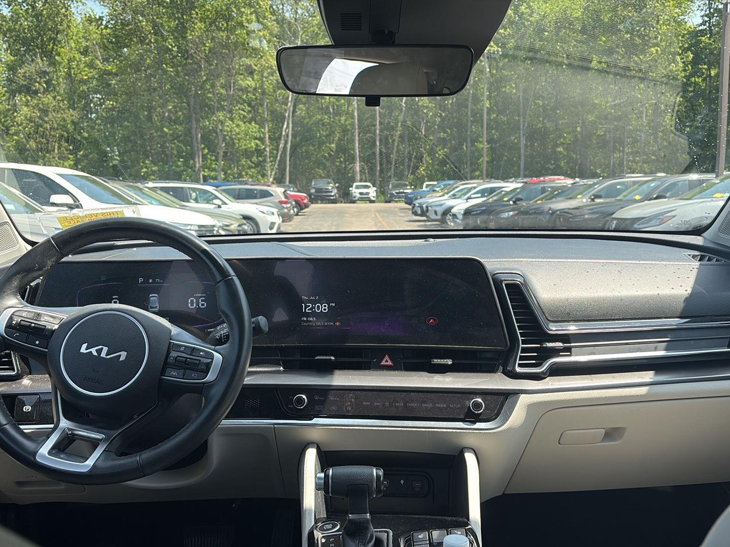 Used 2023 Gravity Gray Kia EX image 2