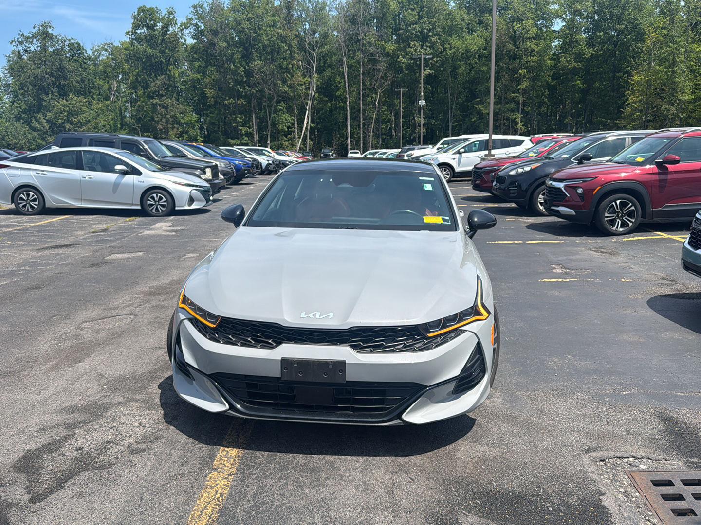 Used 2023 Wolf Gray Kia GT-Line image 2