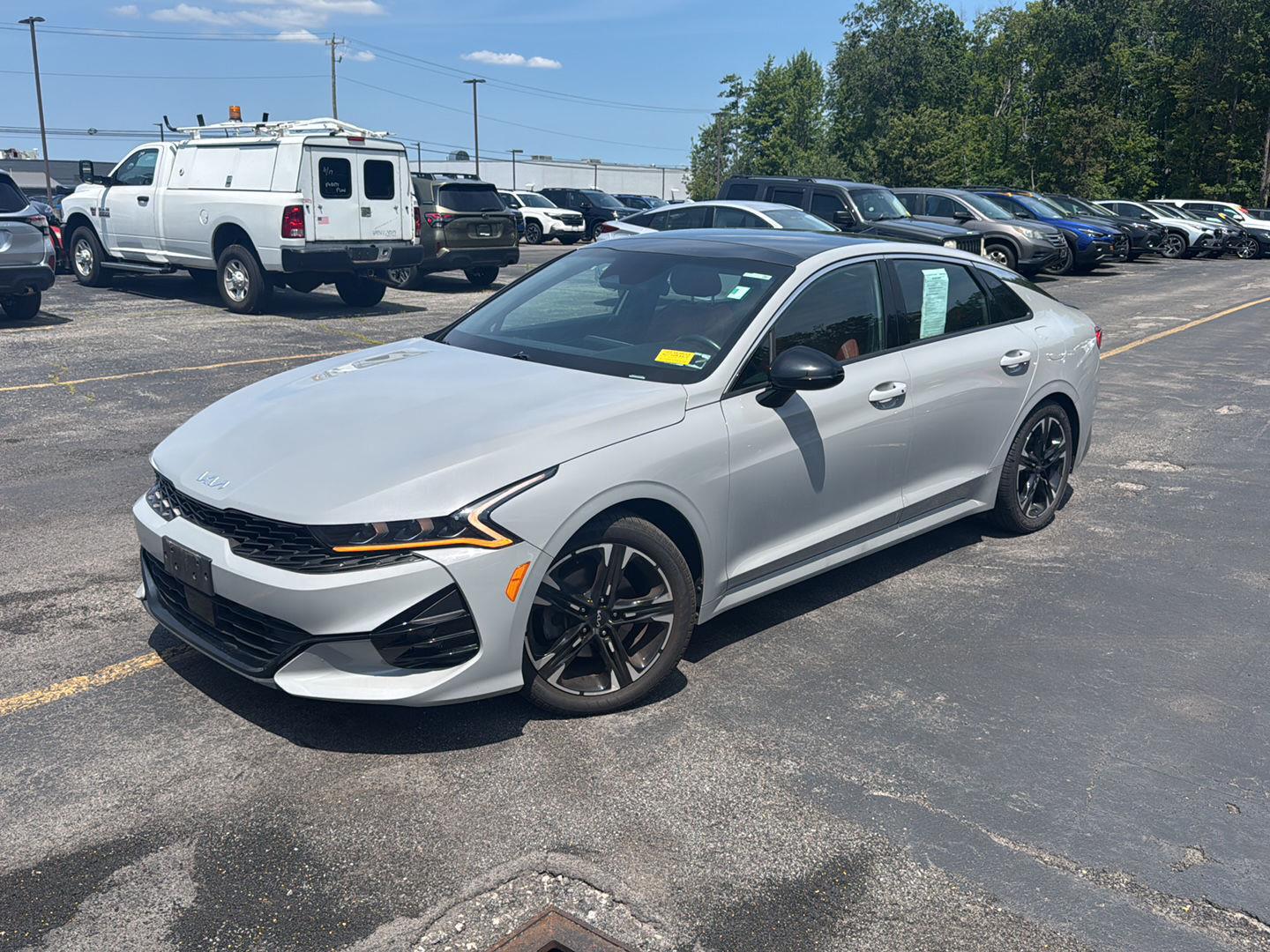 Used 2023 Wolf Gray Kia GT-Line image 4