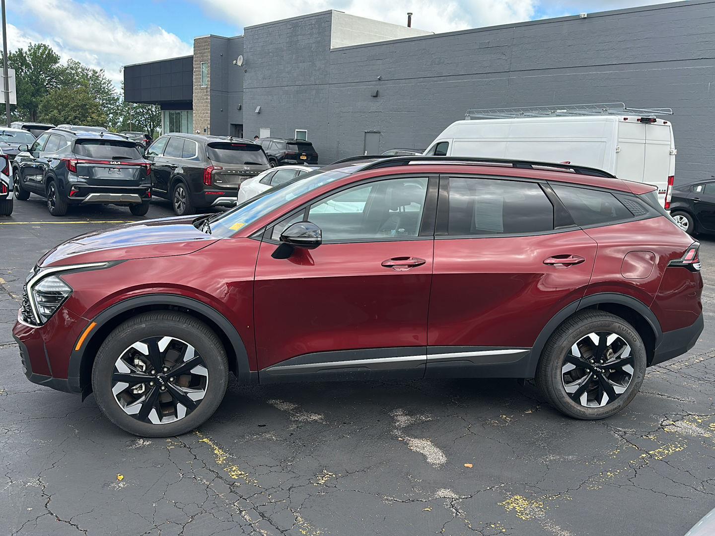 Certified Used 2024 Dawning Red Kia X-Line image 8