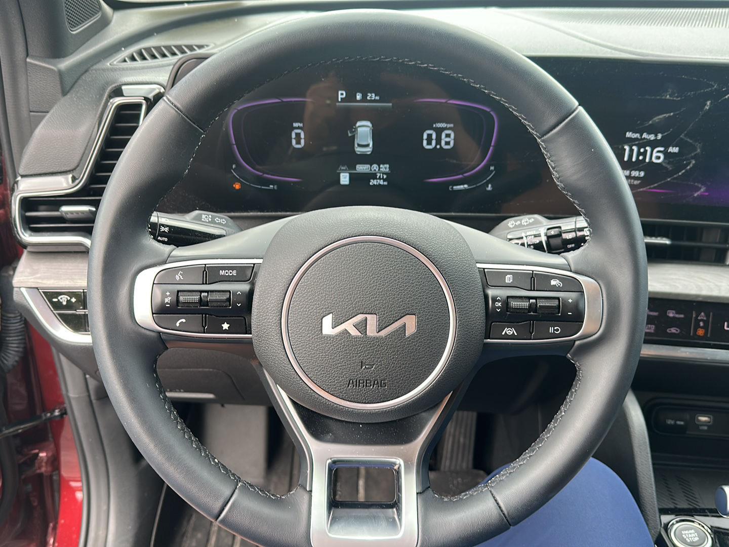 Certified Used 2024 Dawning Red Kia X-Line image 2