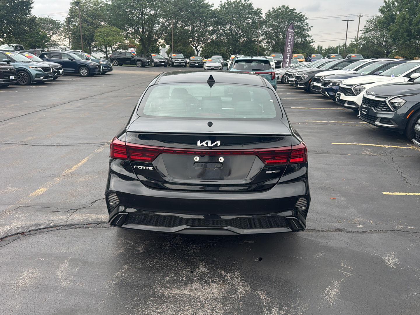 Certified Used 2023 Aurora Black Pearl Kia GT-Line image 6