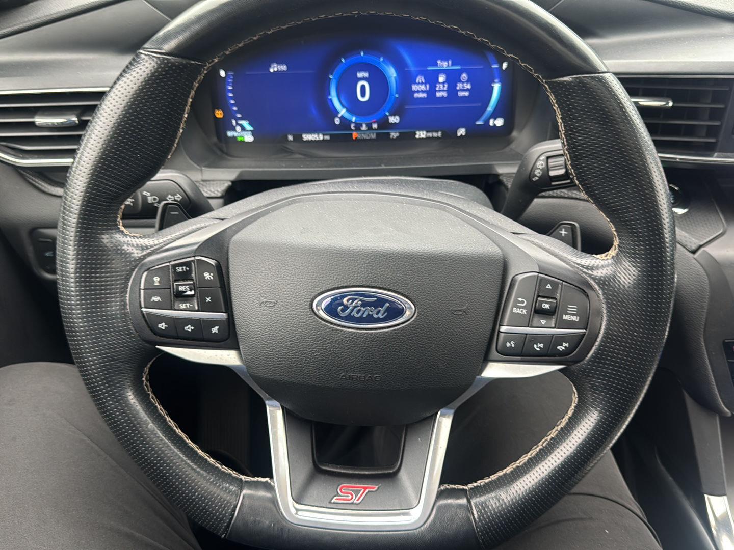 Used 2020 Agate Black Ford ST image 2
