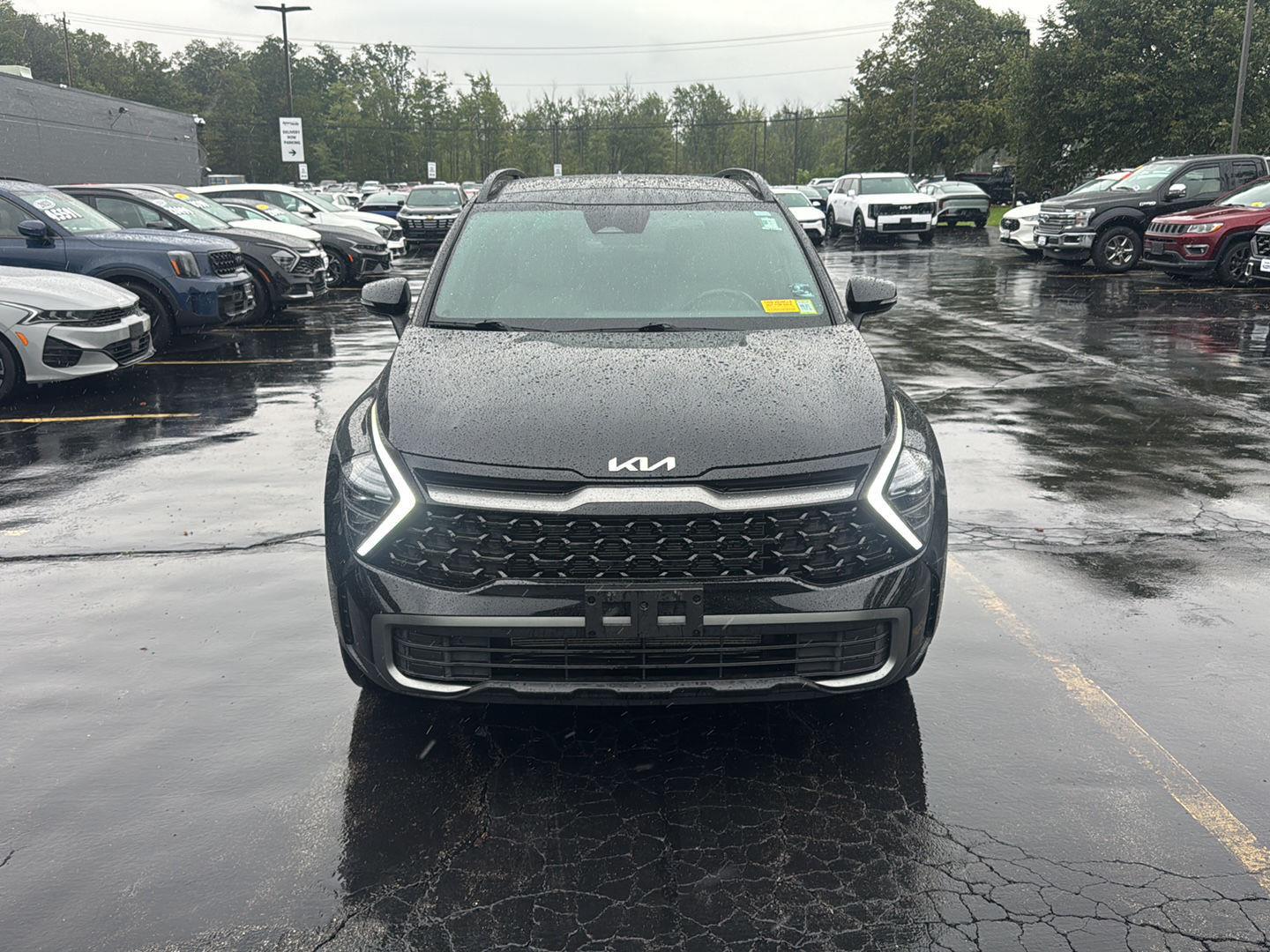 Certified Used 2024 Ebony Black Kia X-Line image 2