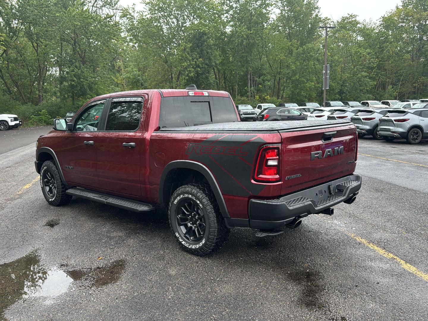 Used 2025 Delmonico Red Pearlcoat Ram Rebel image 7