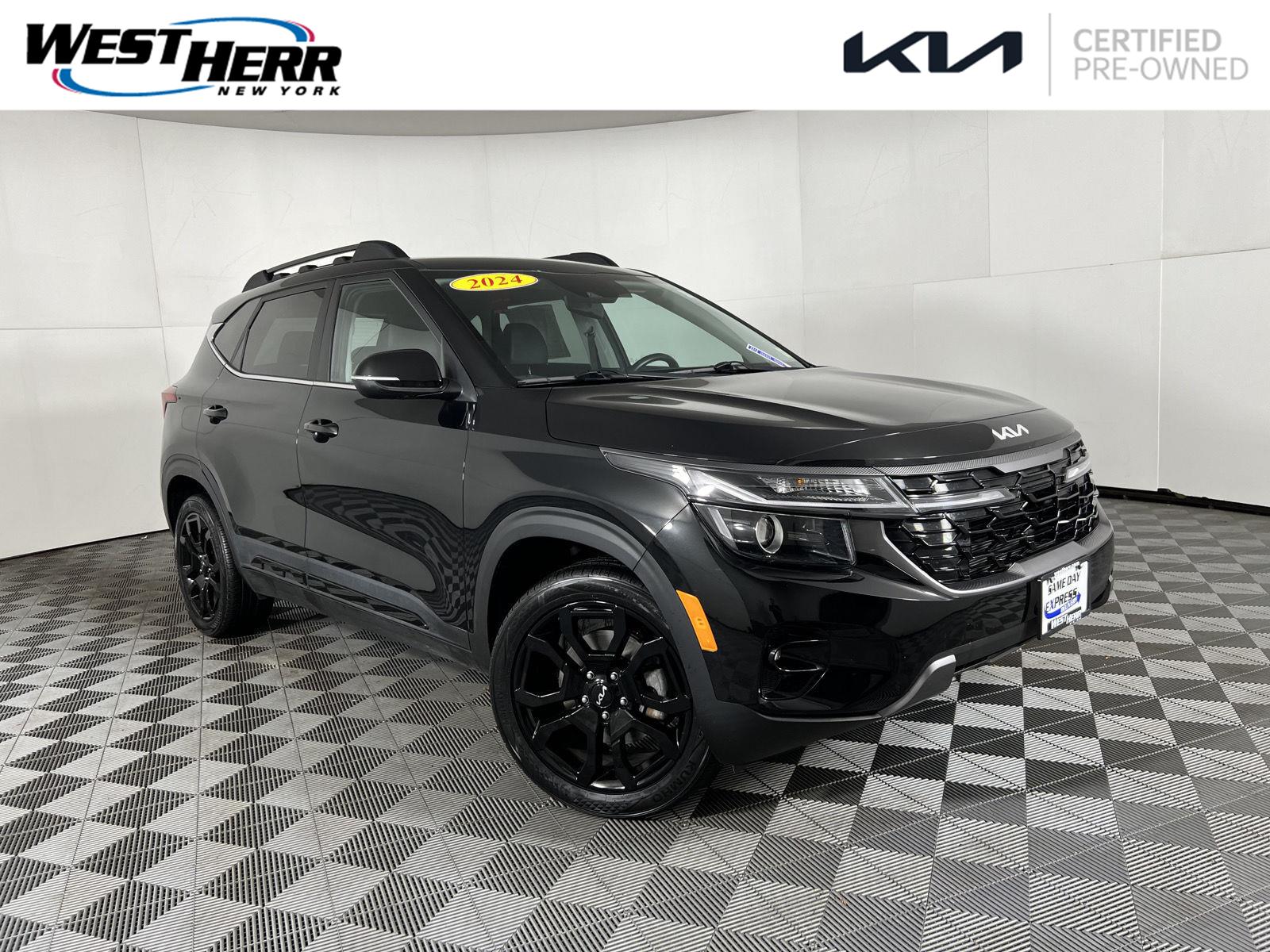 Fusion Black 2024 Kia Seltos SUV / Crossover All-Wheel Drive Automatic
