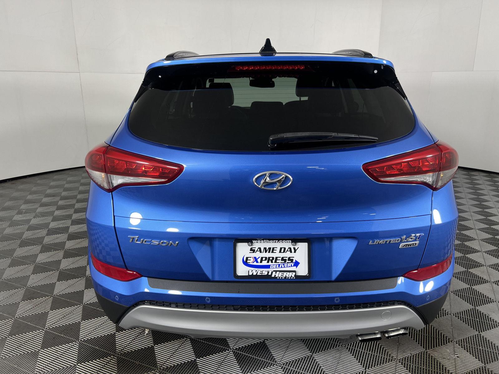 Used 2017 Caribbean Blue Hyundai Limited image 7