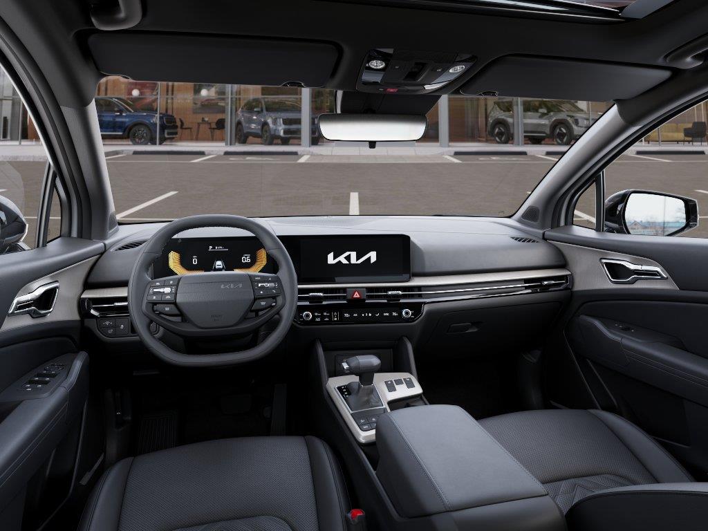 New 2027 Glacial White Pearl/Ebony Black Roof Kia X-Line image 14