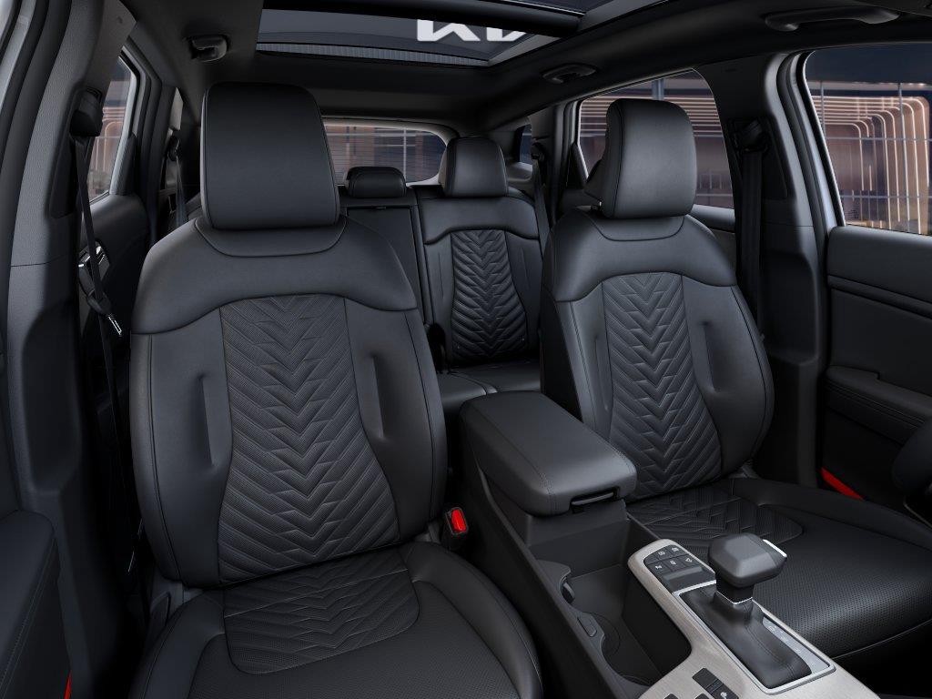 New 2027 Glacial White Pearl/Ebony Black Roof Kia X-Line image 15