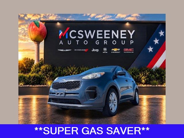 Pacific Blue 2018 Kia Sportage SUV / Crossover Front-Wheel Drive Automatic