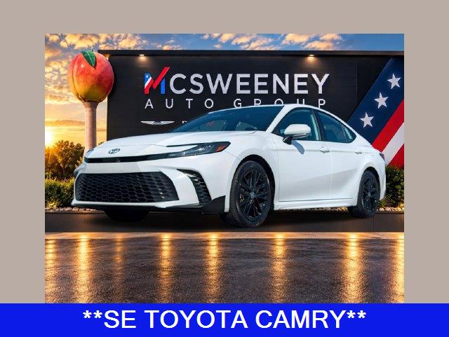 Ice Cap 2025 Toyota Camry Sedan Front-Wheel Drive Continuously Variable Transmission