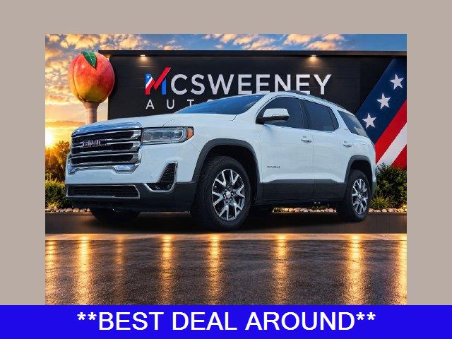 Summit White 2023 GMC Acadia SUV / Crossover Four-Wheel Drive 9-Speed Automatic