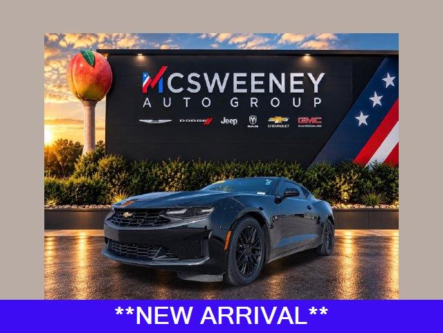 Black 2021 Chevrolet Camaro Coupe Rear-Wheel Drive Automatic