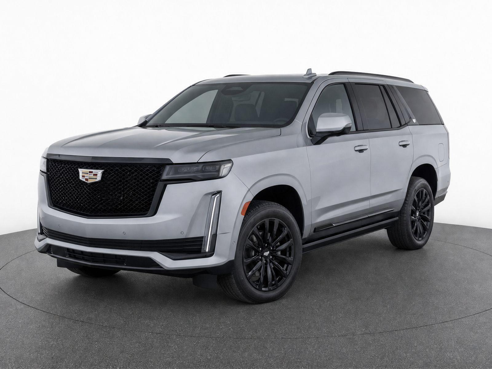 Argent Silver Metallic 2023 Cadillac Escalade SUV / Crossover Four-Wheel Drive Automatic