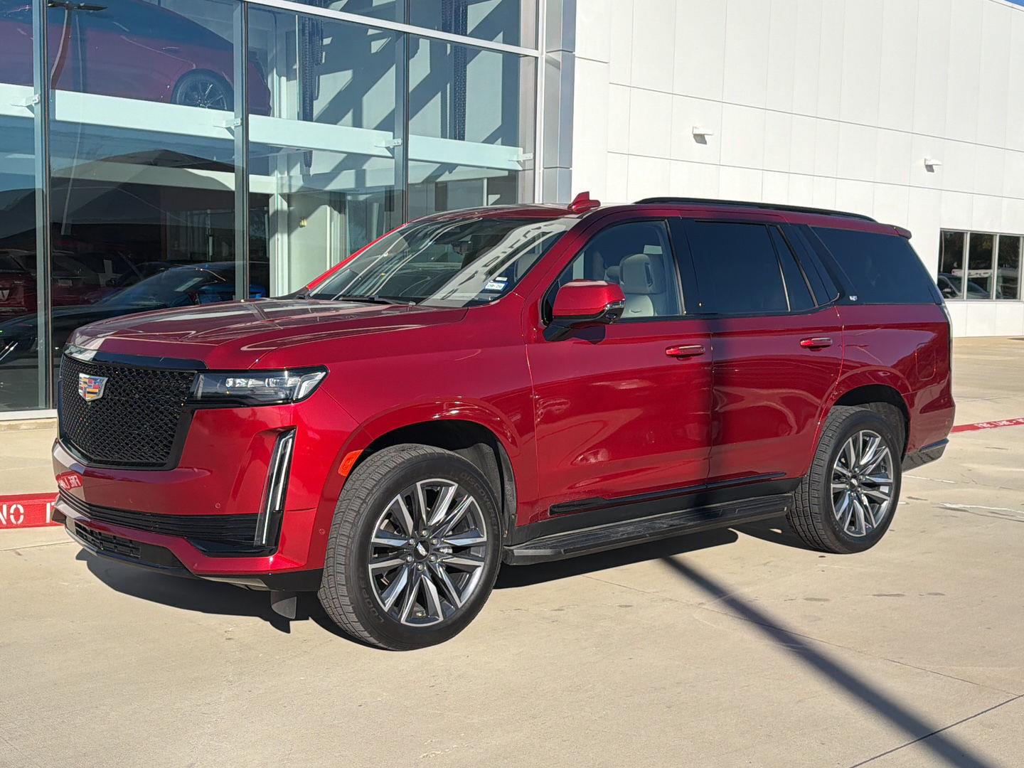 Radiant Red Tintcoat 2023 Cadillac Escalade SUV / Crossover Rear-Wheel Drive Automatic
