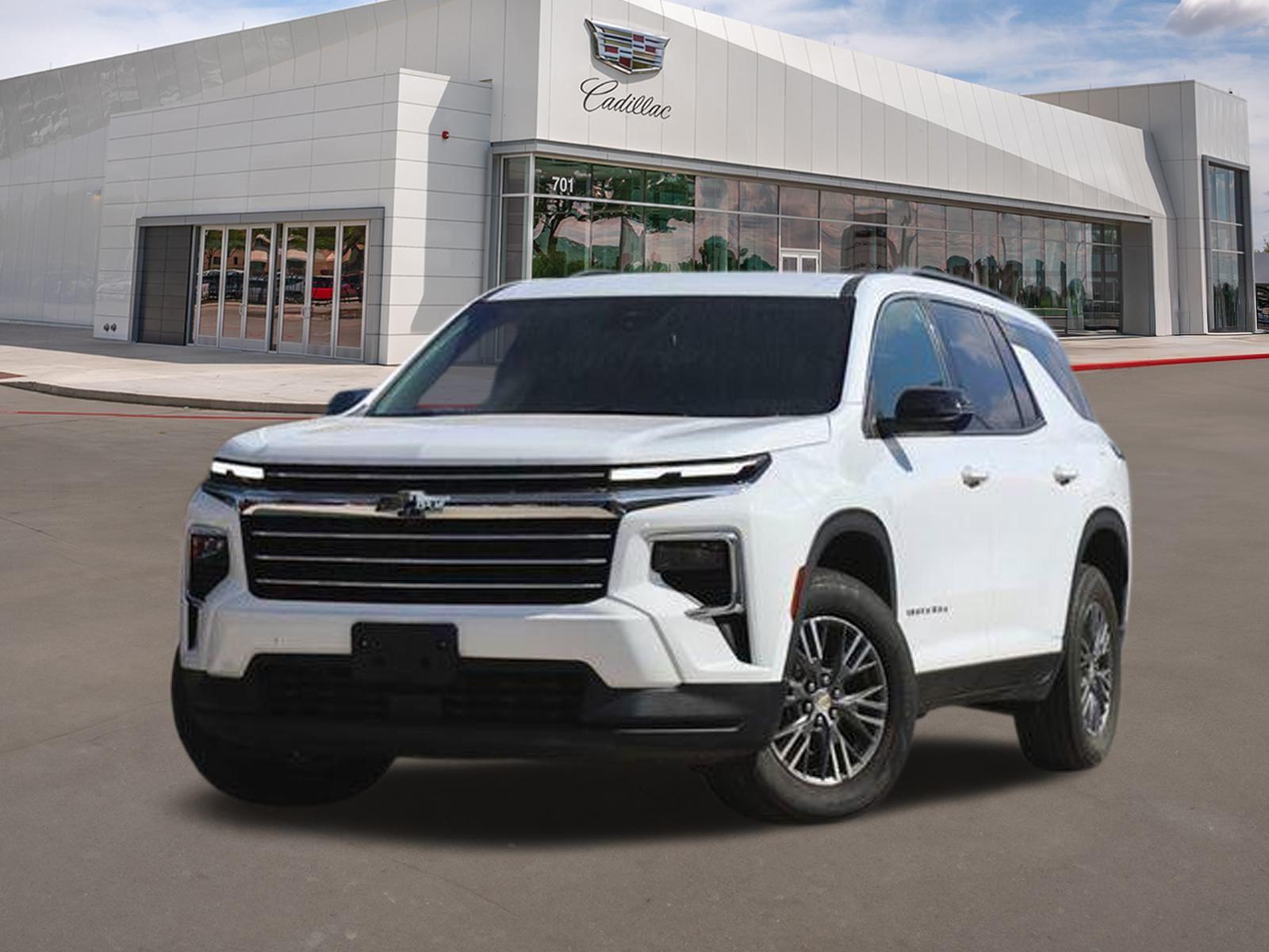 Summit White 2024 Chevrolet Traverse LT AWD SUV / Crossover Four-Wheel Drive 8-Speed Automatic