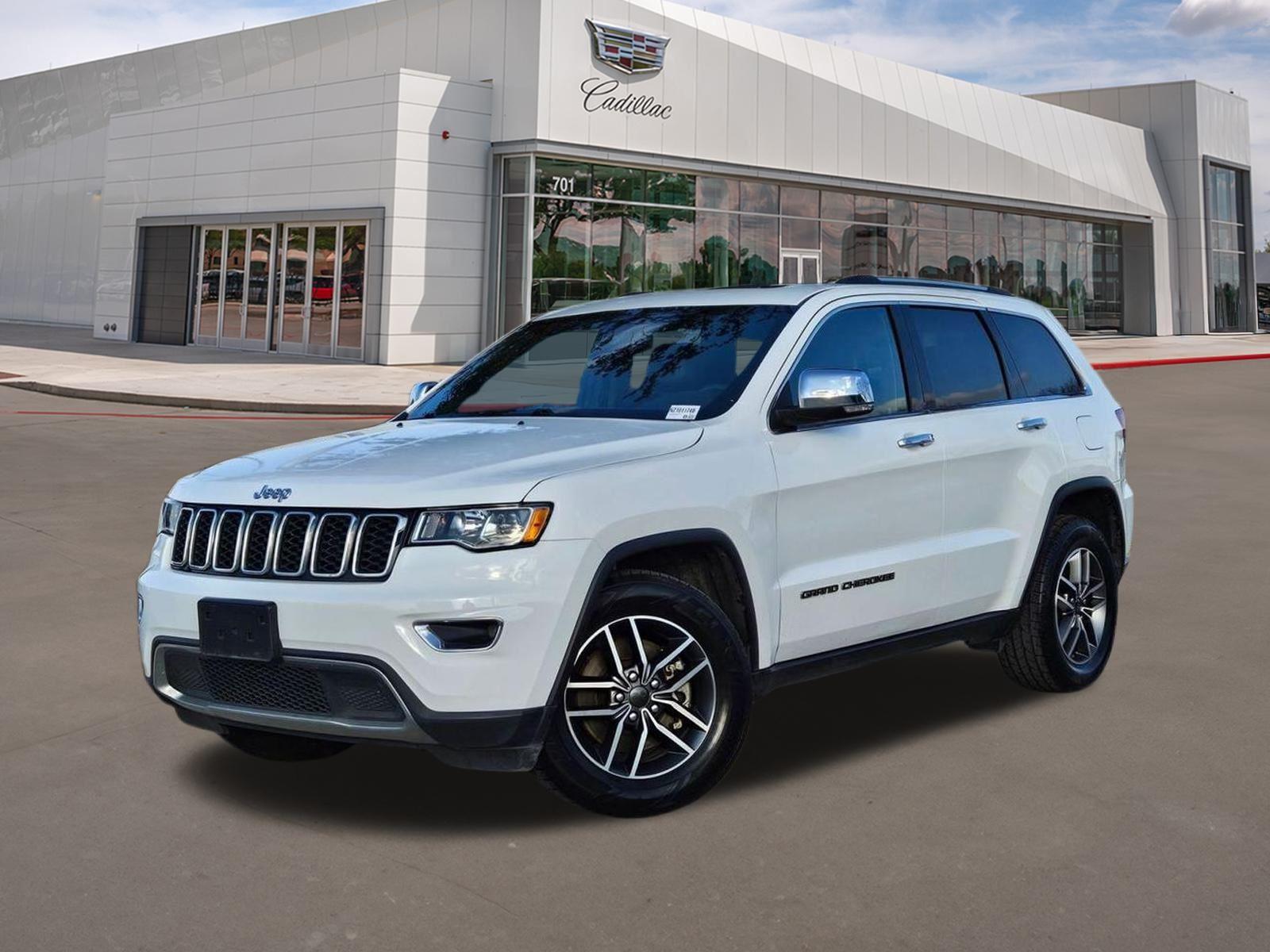 Bright White Clearcoat 2021 Jeep Grand Cherokee Limited RWD SUV / Crossover 4X2 8-Speed Automatic