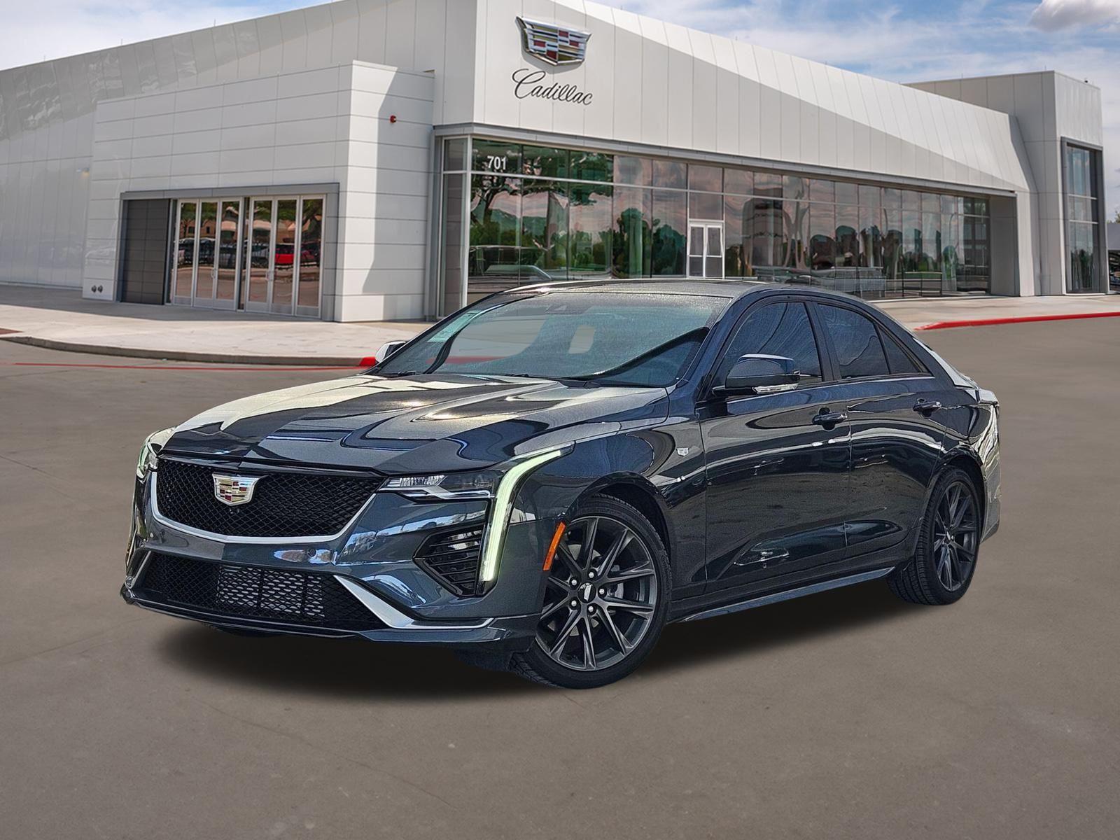 Deep Space Metallic 2025 Cadillac CT4 Sedan Rear-Wheel Drive 8-Speed Automatic
