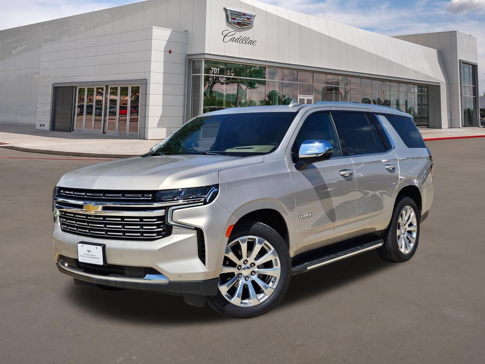 Brown (Empire Beige Metallic) 2021 Chevrolet Tahoe Premier RWD SUV / Crossover 4X2 Automatic