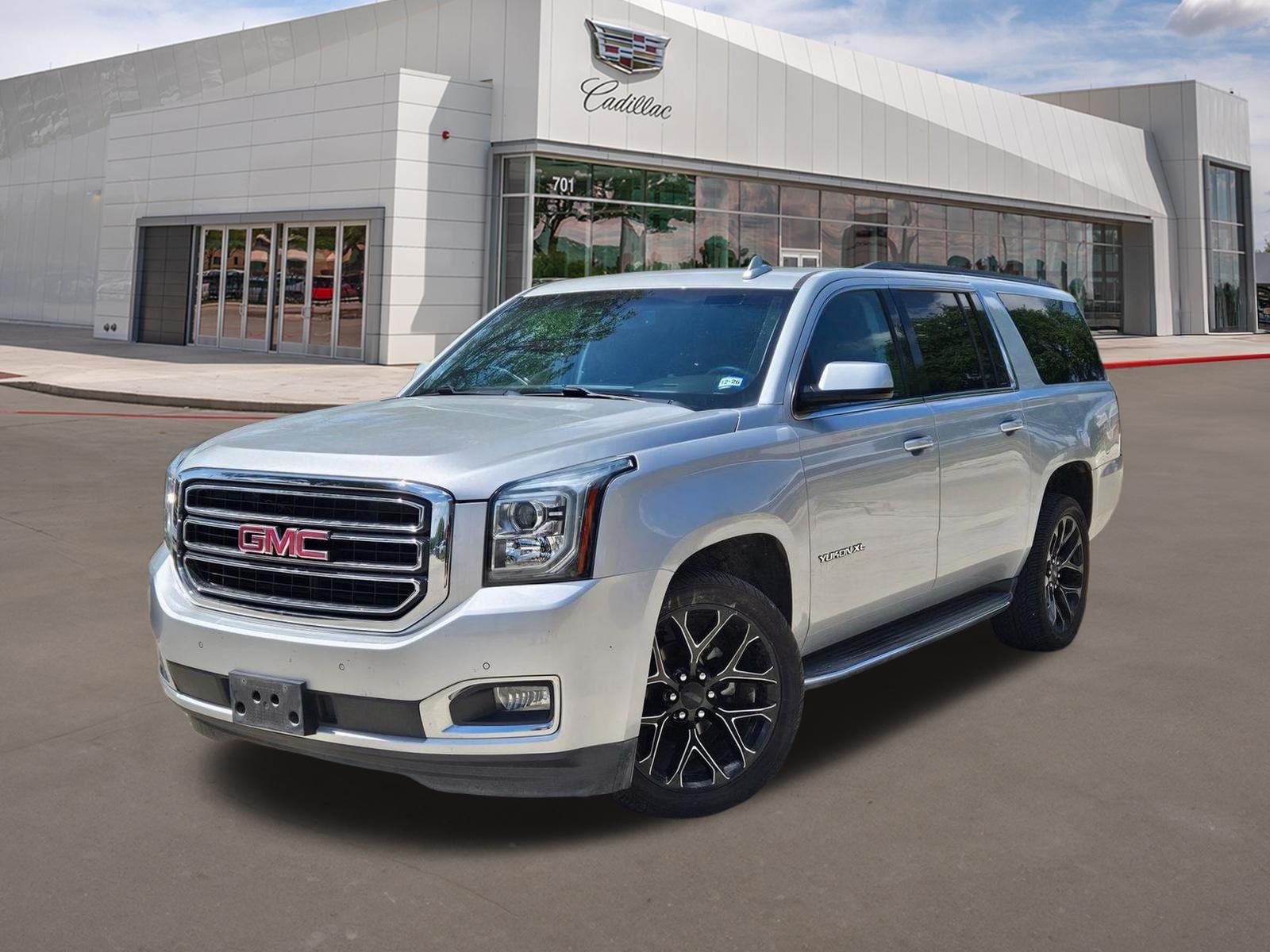 Quicksilver Metallic 2019 GMC Yukon XL SLT 4WD SUV / Crossover Four-Wheel Drive 6-Speed Automatic