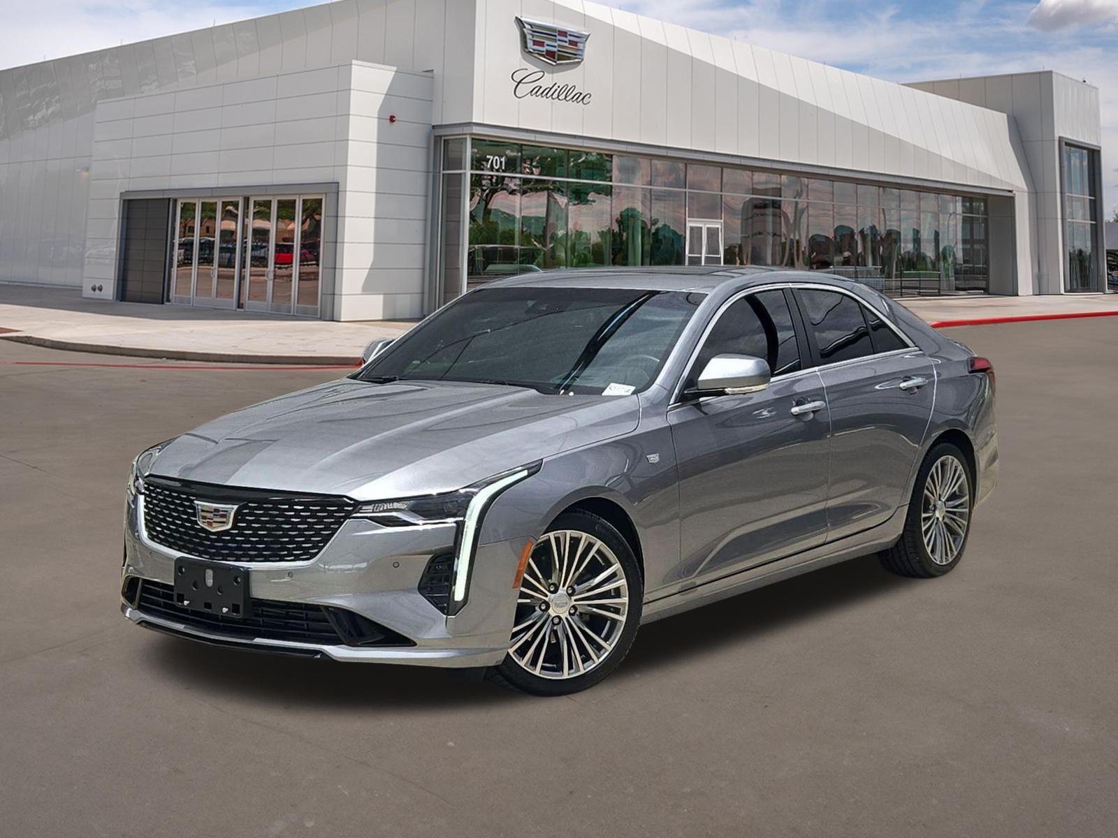 Argent Silver Metallic 2025 Cadillac CT4 Premium Luxury RWD Sedan Rear-Wheel Drive 8-Speed Automatic