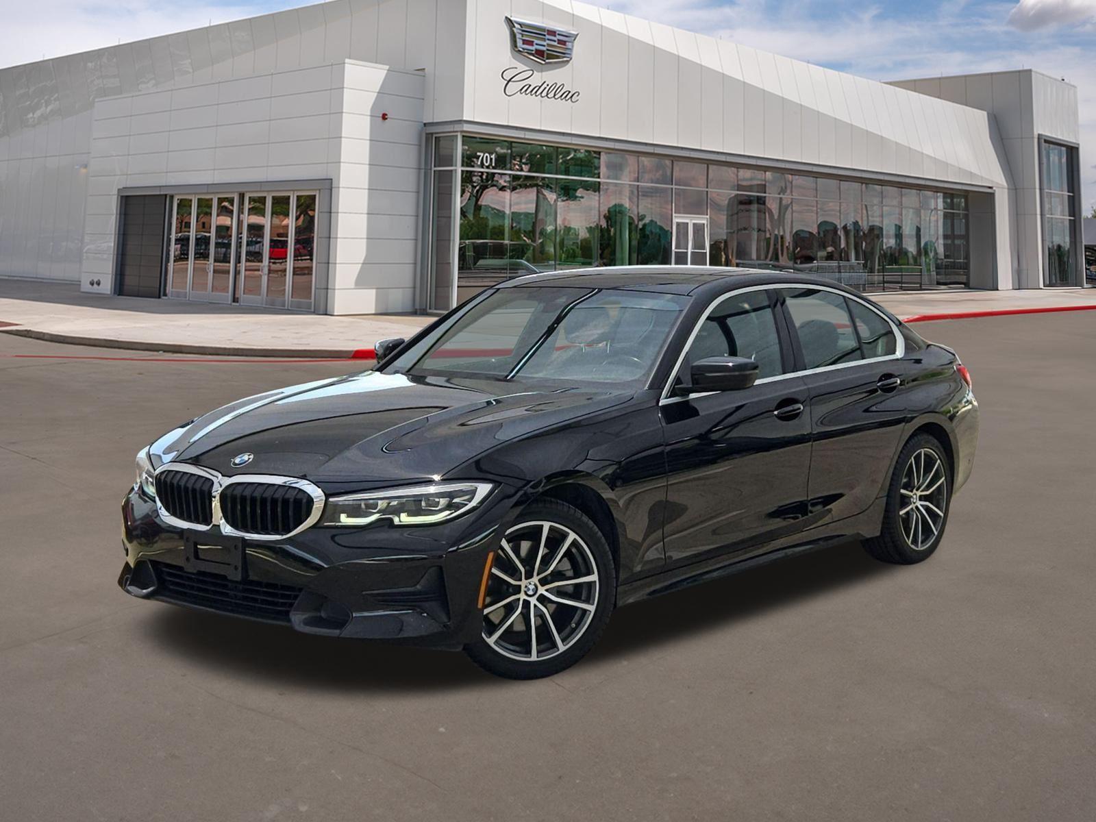 Jet Black 2019 BMW 3 Series Sedan All-Wheel Drive Automatic